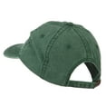 thumbnail image 3 of Connecticut State Map Embroidered Washed Cap - Dark Green OSFM, 3 of 5