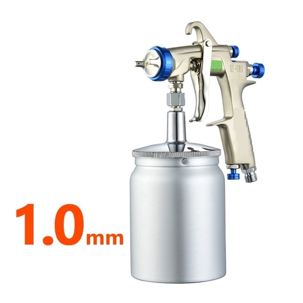 Pistolet à Peinture Ferm à Gravité – Cuve 400cc, Métal, Pour Peinture Et Vernis