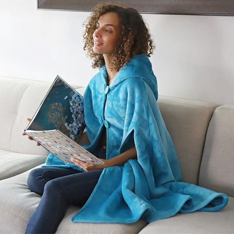 Free Shipping! Catalonia Women's Poncho Cape, Sherpa Fleece Free Shipping! Catalonia Women's Poncho Cape, Sherpa Fleece
