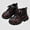 Black, variant on Viluyesy Girls Chelsea Ankle Boots Cherry Print Lace Up Elastic Casual Fashion Walking Shoes Black Size 9.5 Little Kids