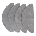 thumbnail image 1 of BUYISI 4 Pack Easy To Attach Mop Cloth For Lubluelu Robot Vacuum Cleaner Gray Color, 1 of 7