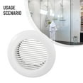 thumbnail image 3 of Air Vent Grille Circular Indoor Ventilation Outlet Duct Pipe Cover Cap Kitchen 150Mm, 3 of 10