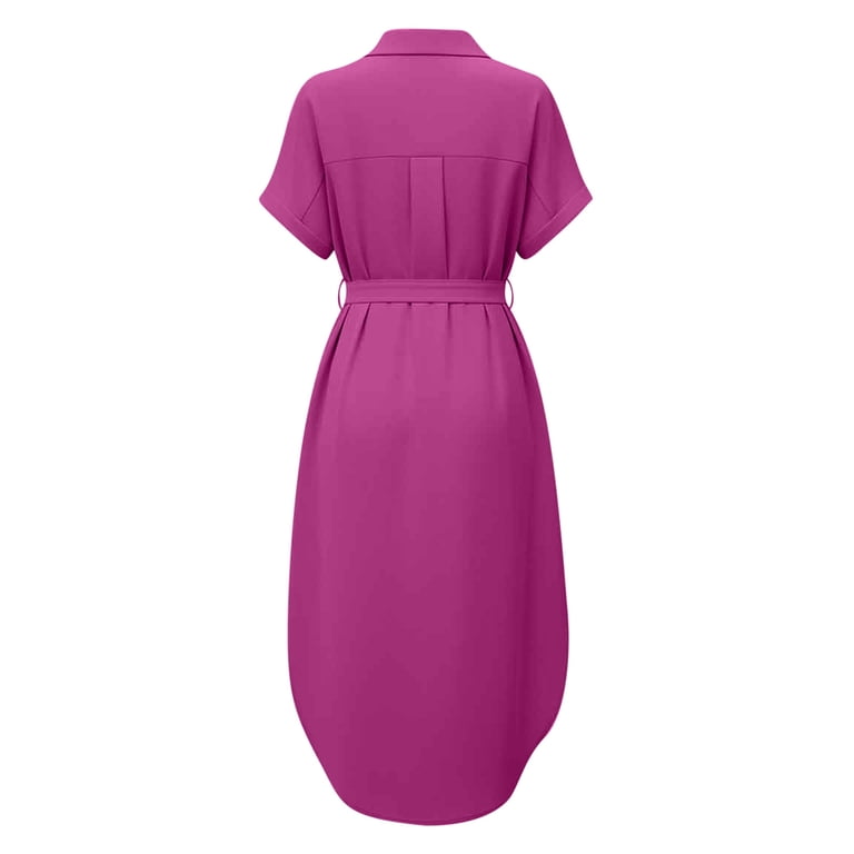 bridesmaid t shirt dress Bride Bridesmaid Shirts Hot Pink Bride Rhinestone Shirt With Ring And Shoe – processes-heirloom Ornela A-line Ruched Chiffon Color:Blue-monochrome shirt dress crafted from