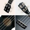 thumbnail image 4 of POMAIKAI Beginner Ukulele, Kids Guitar, 21 inch Ukelele for Adult Students with Gig Bag (Black), 4 of 5