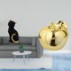 thumbnail image 2 of Figura de escritorio,Estatua de gato,linda estantería,escritorio,decoración del hogar,Estatua decorativa,Escultura de frutas para decoración del hogar para escritorio interior.,Figura de, 2 of 8