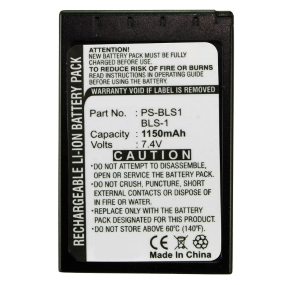 Replacement for Olympus E-410 Battery 1150mAh 7.4V Lithium-Ion Compatible with Olympus BLS-1 Digital Camera Battery 