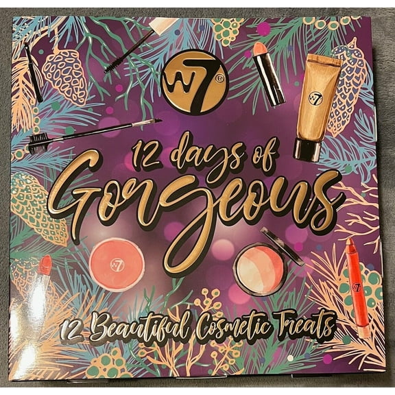 W7 12 Days of Gorgeous 12 Beautiful Cosmetic Treats