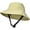 Yellow, variant on Sun Hat, Surf Hat, Polyester and Nylon Waterproof Bucket Hats with Chin Straps are Designed for Both Men and Women Who Enjoy Water Sports, Fits Head Circumference 21.6-23.5 Inch, Navy Blue