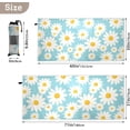 thumbnail image 3 of Blue Little Daisies Beach Towel Fast Drying Camping Towels Sand Free Beach Blanket Soft Absorbent Travel Sport Towel for Gym Bath Shower Swimming 30" x 60" Washcloth Gift, 3 of 7