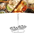 thumbnail image 1 of Vertical Soup Ladle Rest Holder, Stainless Steel Upright Spoons Racks Kitchen Cutlery Organizer Dining Desktop Tableware Decorations For Storing Soup Spoons, 1 of 8