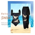 thumbnail image 1 of Traje De Baño Damas 2 Piezas De Traje De Baño De Playa Para Mujer Con Cordones Y Vestido Para Deportes Acuáticos (L Negro) Likrtyny Para Estrenar, 1 of 4