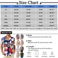 thumbnail image 3 of Hawaiian Shirt For Men, Men's Vintage Button Down Bowling Shirts Short Sleeve Summer Beach Shirt2XL, 3 of 5