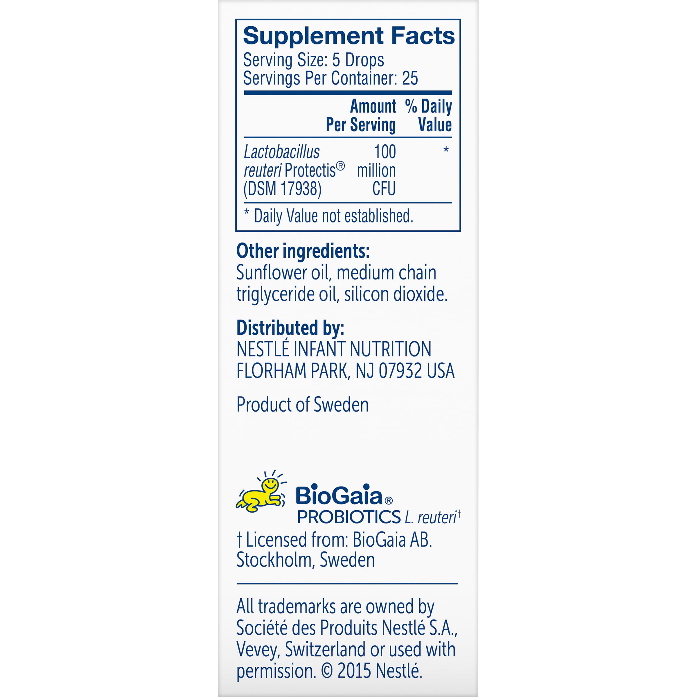 Gerber® Soothe Probiotic Colic Drops, 0 