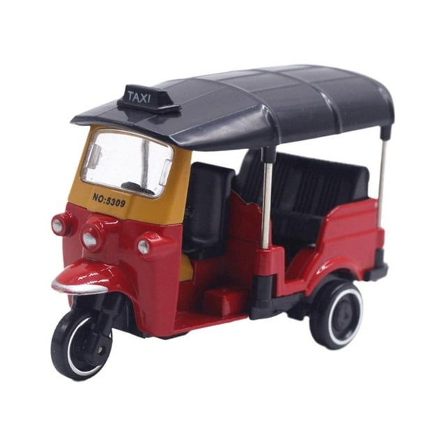 136 Scale Diecast Model Car Golf Cart Miniature Pull Toy Back