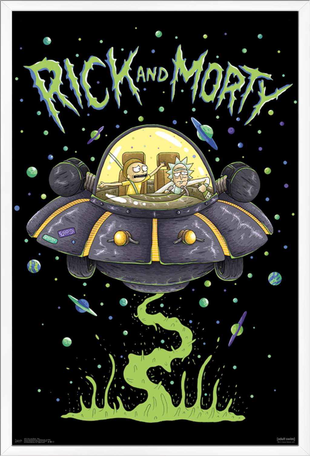 Rick And Morty Ship Poster