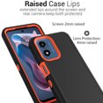 thumbnail image 5 of CoverON For Motorola Moto G Play 2024 Case, Military Grade Heavy Duty Full Body Rugged Phone Cover, Black, 5 of 8