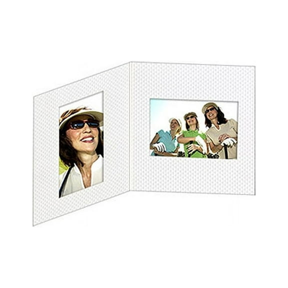 Golf Ball Texture Dual View 4x6 & 6x4 Photo Folders (25 Pack)