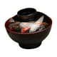 thumbnail image 2 of Tazón de sopa con tapa Vajilla de estilo japonés Durabilidad, Premium, Conveniente Fácil Estilo A, 2 of 9