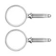 thumbnail image 3 of Round Oarlock Socket, Easy To Use Heavy Duty 1 Pair Controllable 2 Inch ID Boat Stainless Steel Oarlock  For Standard Size Paddles, 3 of 8