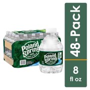 Poland Spring 100% Natural Spring Water, 8 Fl Oz, 48 Count Bottles