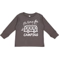 thumbnail image 3 of Inktastic It's Time For Camping with Camper Boys or Girls Long Sleeve Toddler T-Shirt, 3 of 5