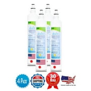 ZUMA Brand , Water Filters , Model # ZWFZ1-RF750 , Compatible with Subzero BI48SIDSPH - 4 Pack - Made in U.S.A.