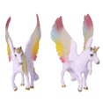 thumbnail image 1 of Cheval Volant Statue Exquis Coloré Beau Travail Cheval Modèle Enfants Jouet, 1 of 9