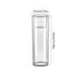 thumbnail image 3 of Goldfish Bowl Plastic Fish Tank for Desktop with Clear Aquarium and Hydroponic Plant Holder – Small Tabletop Fish Tank for Living Room, Bedroom, or Office Decor, 3 of 6
