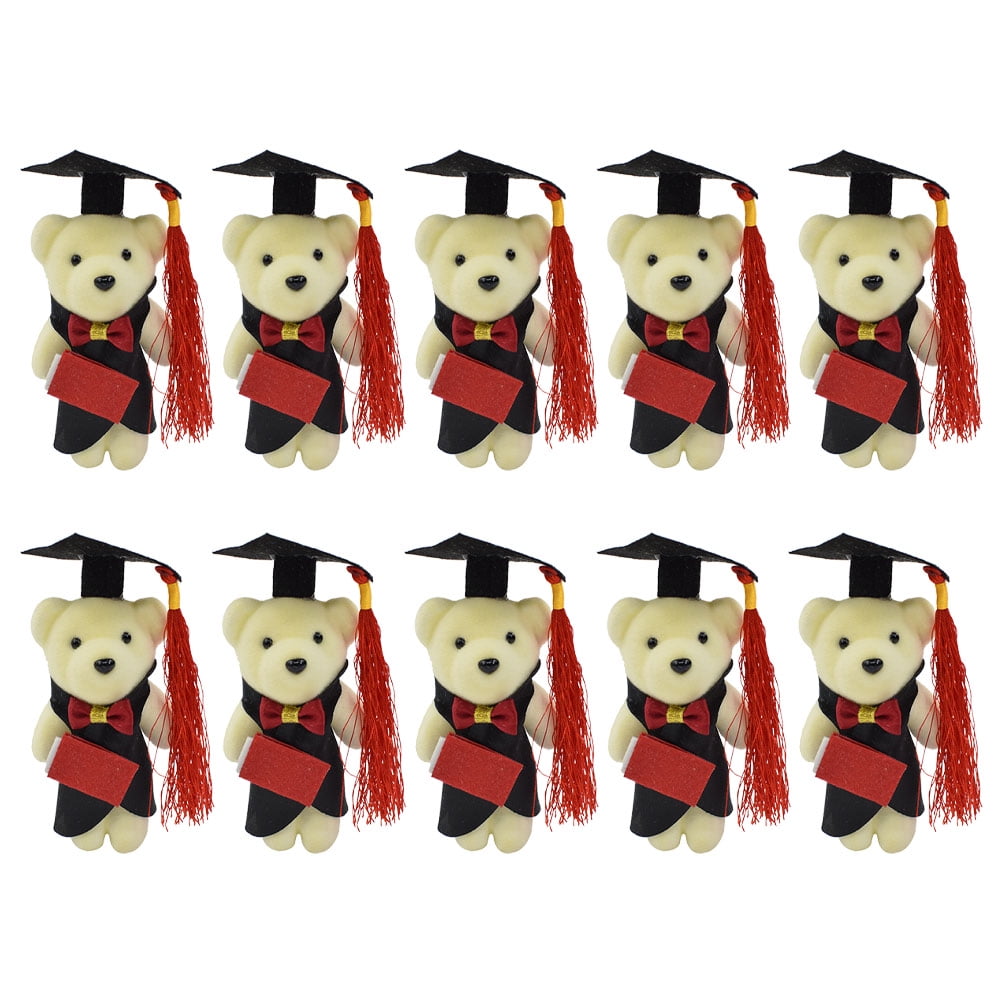 Graduation Plush Stuffed Bears Animal Bouquet Doll Gift Bulk Dolls