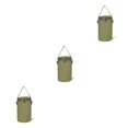 thumbnail image 4 of Sonducket Bolsa de almacenamiento de cilindro de combustible Bolsa organizadora portátil Estuche protector de barbacoa de viaje Accesorios Verde Pequeño Verde Pequeña 3piezas Sonducket CBP252317, 4 of 6