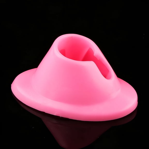 ACDANC Nail Polish Bottle Holder, Non-Slip Plastic Varnish Display Stand, Tilted Gel Polish Organizer for Salon and Home