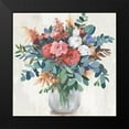 thumbnail image 2 of Jensen, Asia 20x20 Black Modern Framed Museum Art Print Titled - Eucalyptus Bouquet, 2 of 5