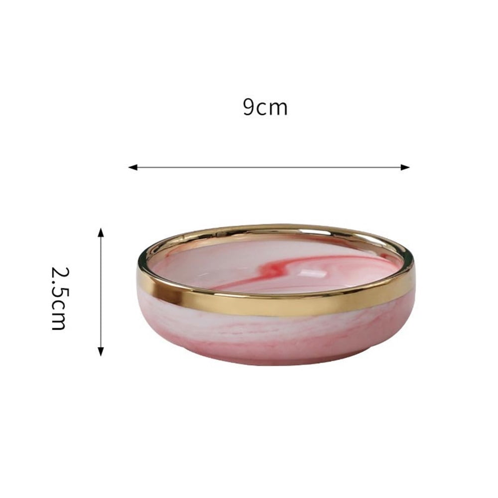 Ceramic Soy Sauce Dish for Dips Snack Dessert Soy Side Dishes Sushi Sdauce Dish