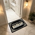 thumbnail image 3 of Ultra Thin Indoor Door Mat, Low-Profile Door Mat Indoor Entrance, Non Slip Rubber Backing Inside Doormat Washable Welcome Front Entryway Dirt Trapper Entry Mat, Grey, 3 of 6