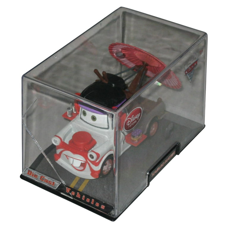 Disney Store Cars 2 Movie Kabuki Mater 1 43 Toy Car w Plastic