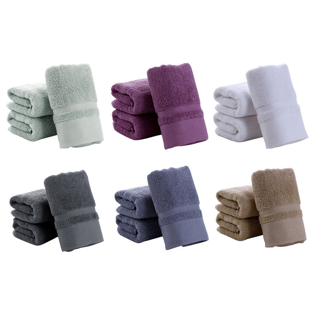 COUTEXYI Thick Bath Towel Set Bathroom Cotton Soft Absorbent Towels Adult  Unseix Towel 