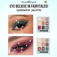 thumbnail image 4 of Misslyn 9 Colors Eye Believe in Fairtales Eyeshadow Palette #01 Make A Wish, Ultra-pigmented Shimmer & Matte Shades Eye Shadows Makeup with Double-Ended Makeup Brush, 4 of 8