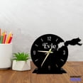 thumbnail image 3 of Handmadetneonsign Australian Shepherd Dog Tabletop Metal Clock, Dog Desktop Clock, Dog Home Decor 047278, 3 of 4