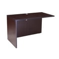 thumbnail image 3 of Boss Office Products Mocha 71 inch Executive L-Shape Corner Desk with File Storage Pedestal, 3 of 5