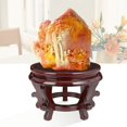 thumbnail image 4 of Flower Pot Base Vintage Decor Display Stand Wooden Vase Potted Plants Rack Riser, 4 of 6