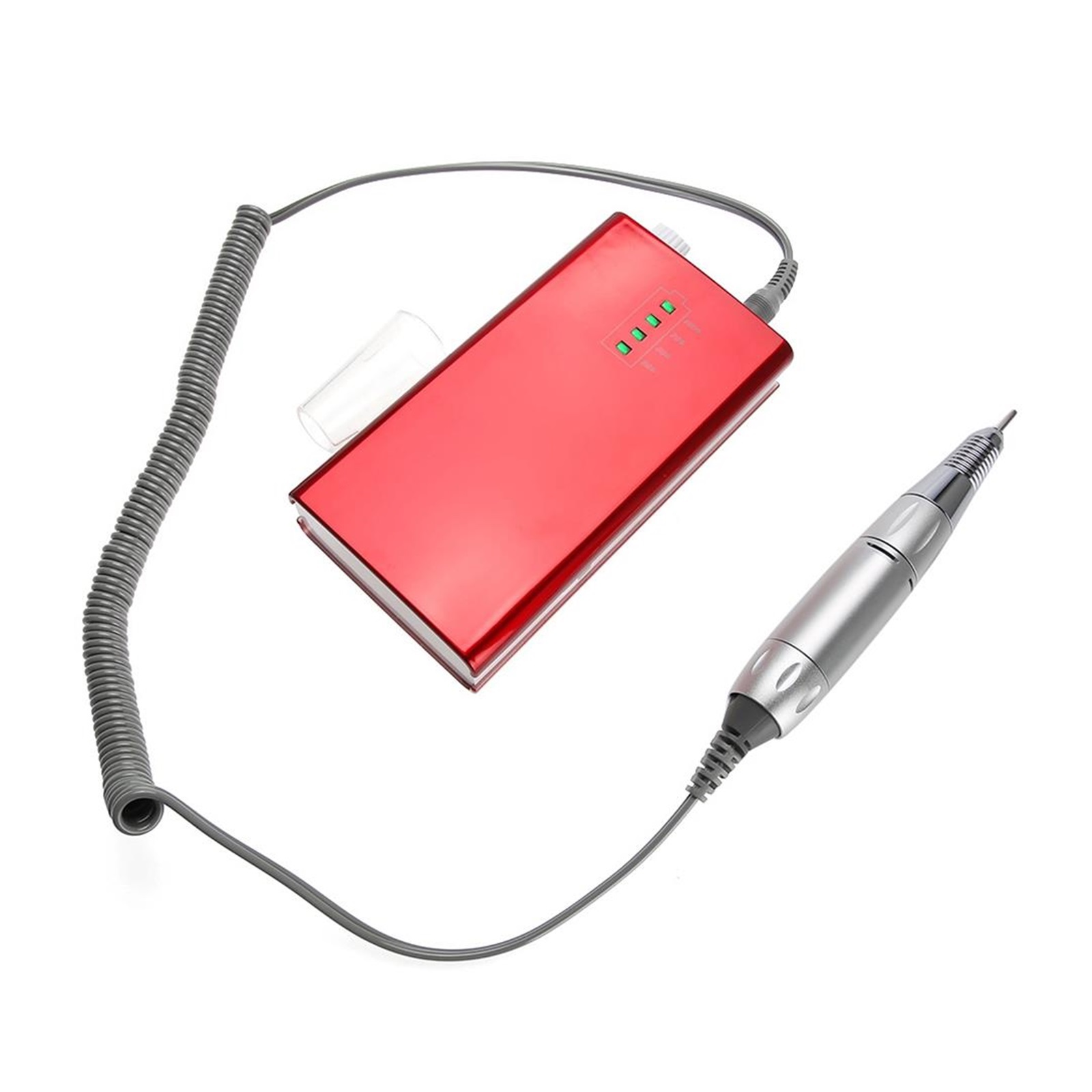 Portable Rechargeable Electric Nail Drill Machine, 30000 RPM Cordless Manicure Machine ,Low Noise