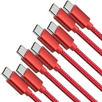 4 Pack USB C Fast Charging Cable 6FT For iPhone 16 15/16 15 Pro/16 15 Pro max/16 15 Plus,USB C to USB C Car Carplay Cord compatible Samsung Galaxy S25 S24, iPad Pro 12.9/11,Air 5th/4th Gen