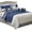 Blue, variant on Elegant Comfort 12-Piece Bed-in-a-Bag, Cirena Microsuede Comforter Collection with 6-Piece Sheet Set, Smart Pockets and Decorative Pillows, All Season Bedding, California King, Blue