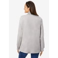 thumbnail image 2 of Woman Within Plus Size Perfect Long-Sleeve Turtleneck Tee (Petite Available), 2 of 6