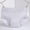 Clear, variant on DuoJiaJ Plus Size Underwear for Women, High Waist Breathable Lace Hem Tummy Control Panties Green L