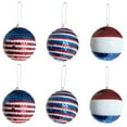 thumbnail image 2 of GFHFHITJ Christmas Hangings Ball , Memorial Day Sequin Hangings Ball Ornament - 4Th Of July Red White Blue Tree Decorations for Memorial Day S Patriotic Usa Themed Party Supplies, 2 of 8
