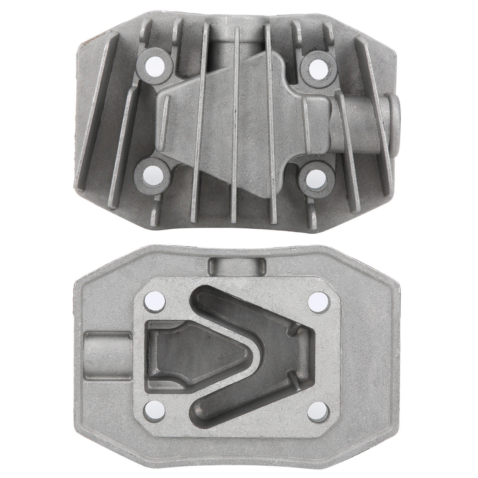 Air Compressor Cylinder Head Gray