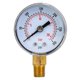 thumbnail image 1 of Manomètre mécanique 1/8" BSPT, raccord inférieur pour air, huile, eau (0-300 psi, 0-20 bar), 1 of 4