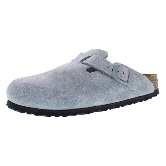 Birkenstock Boston Narrow Unisex Shoes Size 5, Color: Pure Sage