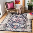 thumbnail image 3 of SAFAVIEH Madison Trenton Vintage Traditional Area Rug, Navy/Ivory, 9' x 12', 3 of 9